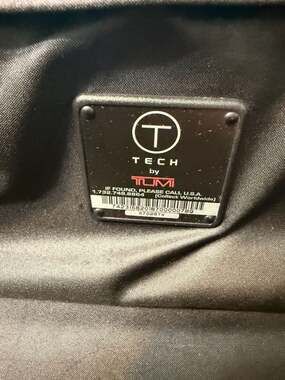 Tumi T-Tech Silver Hard Shell 2-Wheel Carry-On Suitcase